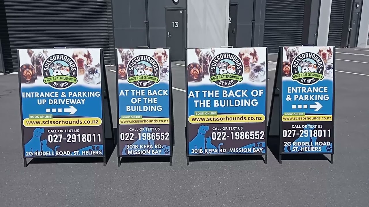 Replaceable A Frame Signage