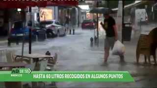 preview picture of video 'Atarfe en Andalucía directo, inundaciones'