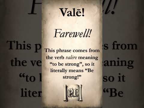 5 Vital Phrases in Latin #latin #latinlanguage