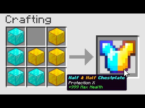 Grapeapplesauce: Ultimate UHC - Craft Armor from Any Block!