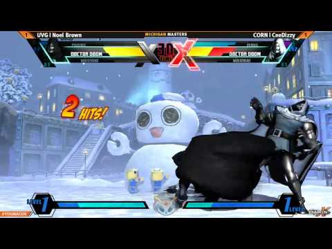 Youmacon 2014 Michigan Masters UMVC3 Top 8 CORN CeeDizzy vs UVG Noel Brown