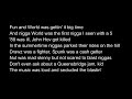 Cormega - The Legacy - Lyrics on screen