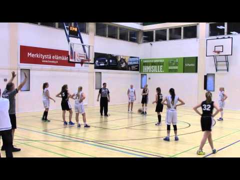 BTSM karsinnan 2. kierroksen ottelusta Helmi Basket - Forssa Basket 3.10.2015