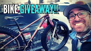 Fat bike giveaway with Rebecca Rusch - Let's do this!