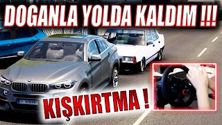 DOĞANLA YOLDA KALDIM BMW KURTARDI !!! @imdatTV KIŞKIRTTI !!! ETS 2 MOD
