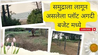 रत्नागिरी शहरापासून 9 किमी अंतरावर समुद्राला लागून असलेला बजेट मधील प्लॉट#konkan #ratnagiri