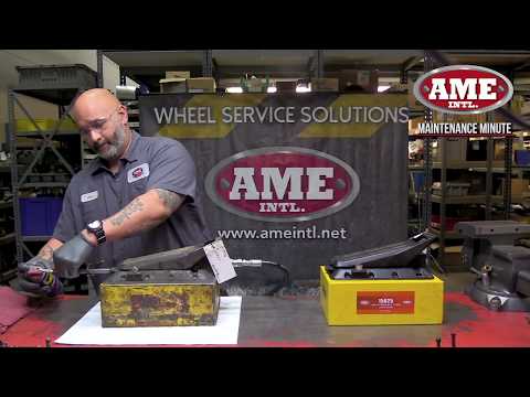 AME International's Maintenance Minute: Air Hydraulic Pump #15025 #15920