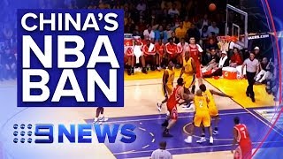 Chinese state TV pulls NBA trial matches following tweet | Nine News Australia