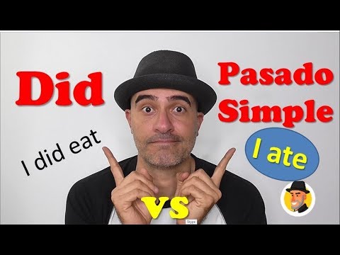 Did vs. Simple Past: Which should I use? / Alejo Lopera English