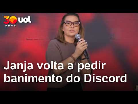 Janja volta a pedir banimento do Discord: ‘Submundo dessa plataforma é um absurdo’