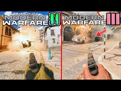 MW3 vs MW2 – Brutal Attention to Detail Comparison! Is It Really an Upgrade?