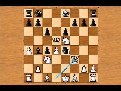 Odlučni napad i žrtva figure ●  PRZEPIORKA vs CHERON # 1761A