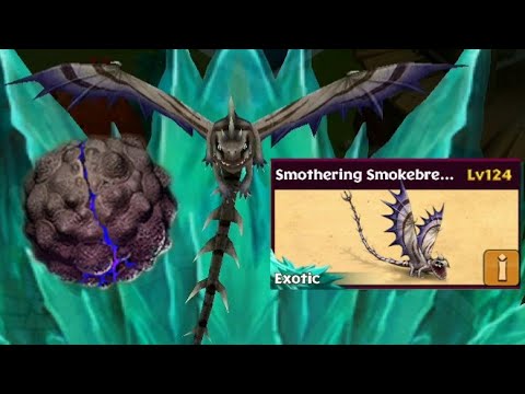 Exotic Smothering Smokebreath max level 124 titan mode//Dragons rise of Berk