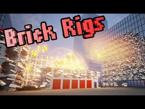 GIANT MISSILE LEVELS CITY! Massive Explosions! Brick Rigs Workshop Creations - Gameplay Highlights