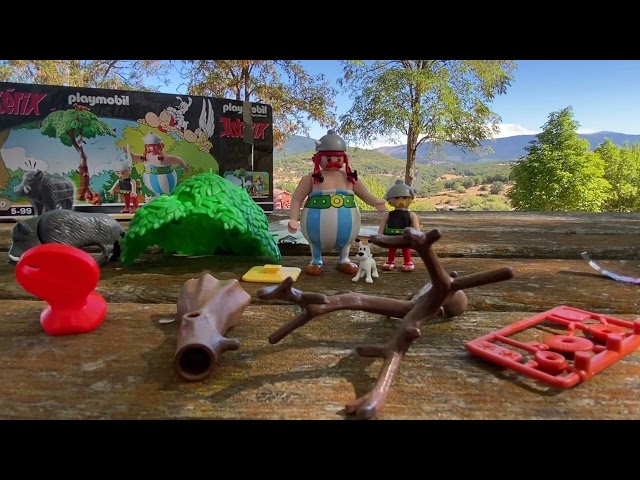 Vídeo relacionado con PLAYMOBIL 71160 Astérix La Caza del Jabalí, con Árbol Giratorio, Juguete para Niños a Partir de 5 Años, Multicolor