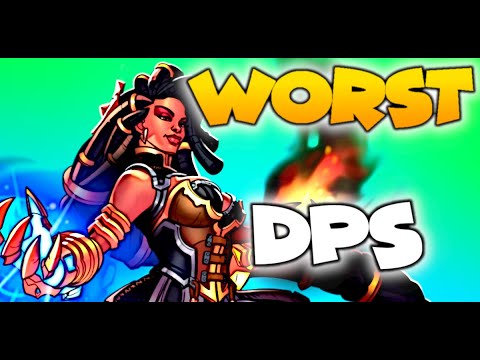 PLAYING THE WORST CHAMPION - Paladins GRANDMASTER RANKED Gameplay