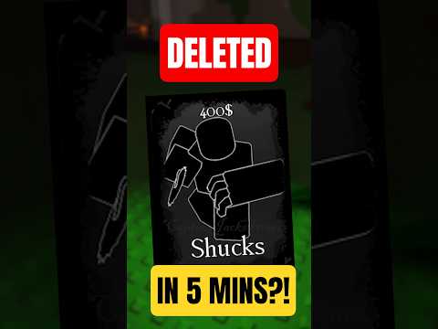 Forsaken DELETED This Emote After Just 5 Minutes 😱 #forsaken #roblox #shorts