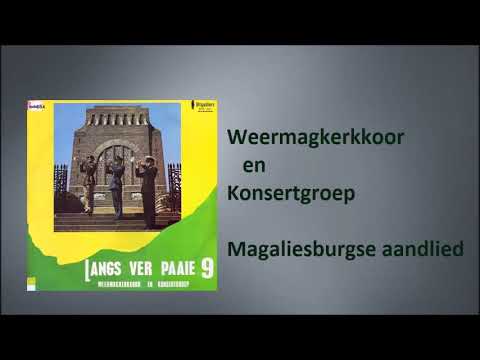 SA Weermagkerkkoor en Konsertgroep ( Kanaries ) - Magaliesburgse aandlied