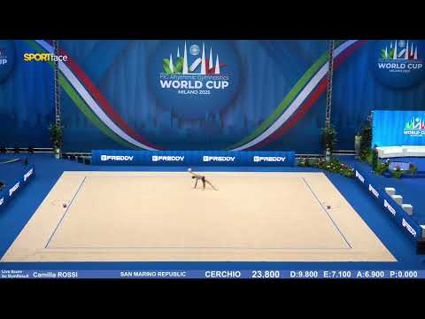 DJURAEVA Lola (UZB) BALL 26,15 - WC Milan 2025