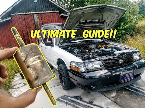 How to Change Fuel Filter 1998-2011 Crown Victoria, Grand Marquis and Lincoln Town car