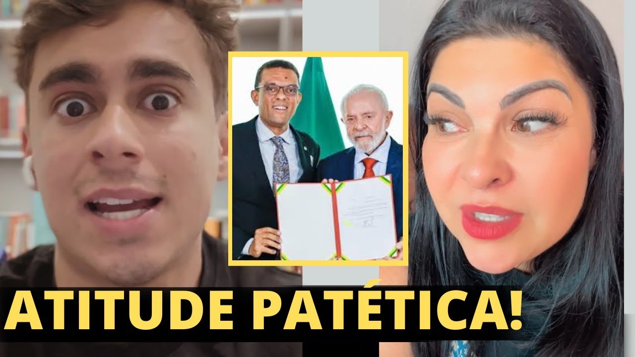 Nikolas Ferreira e Vanilda Bordieri falam de Otoni de Paula elogiando Lula