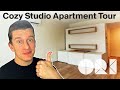 Spokane Apartment Tour | EXPANDING Studio Downtown (gym, huge deck, covered garage, and more)