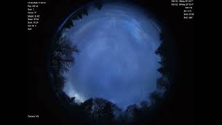 2026-02-13 All sky camera capture from Poiana Rusca Mountains, Romania