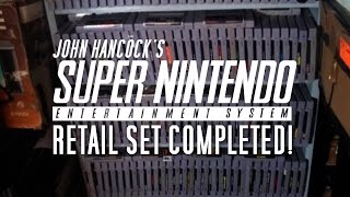 Super Nintendo Retail Set Completed!