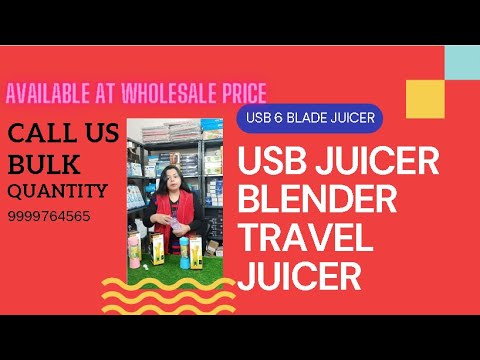 Portable usb juicer 4 blade, 3.7, capacity: 380 ml