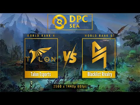 Dota 2 Live English: Talon Esports vs Blacklist Rivalry - DPC Southeast Asia 2023