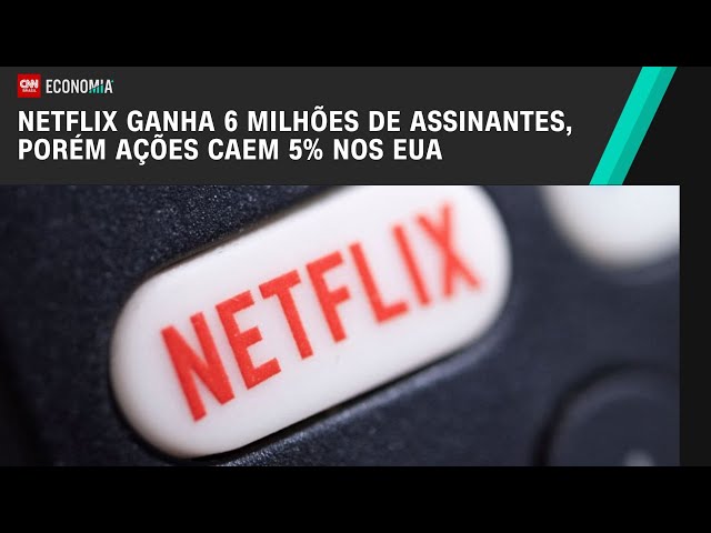 Ações da Netflix caem 35% com a perda de 200 mil assinantes. O que isso  quer dizer? - G4 Educacão