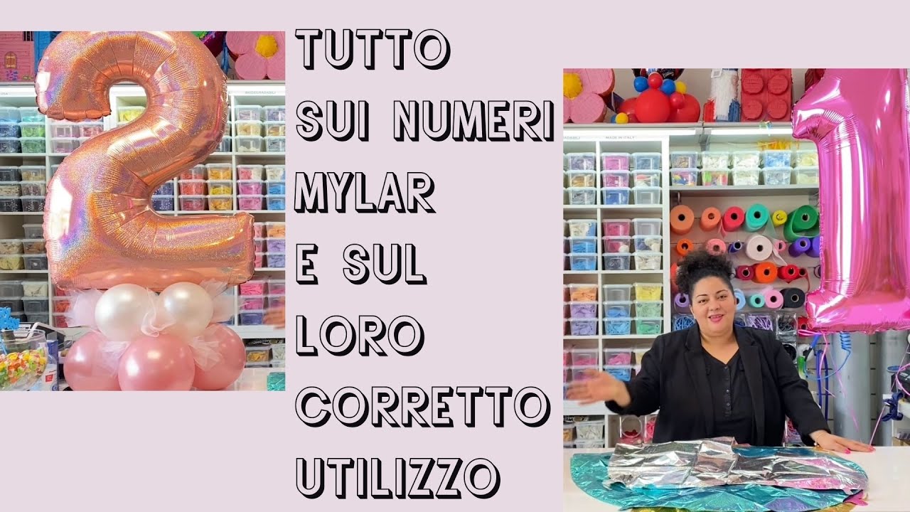 tutorial sui palloncini mylar ( vi spiego come utilizzarli sia con l'elio che con l'aria)!