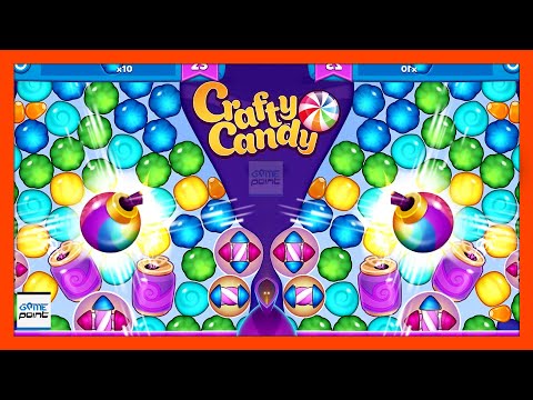 Crafty Candy Blast Sweet Puzzle Game Level 46 - 50 | Bubble Shooter Puzzle Game @GamePointPK