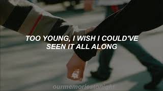 louis tomlinson - too young // lyrics louis tomlinson - too young // lyrics