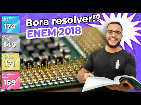 🔵 Questão 174 - Caderno Azul | Função Logarítmica | MATEMÁTICA ENEM 2018