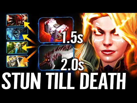 🔥 100% Stun till Death LINA Abyssal Blade + Skull Basher — 3x Stun 8s Disable IMBA Carry Dota 2 Pro