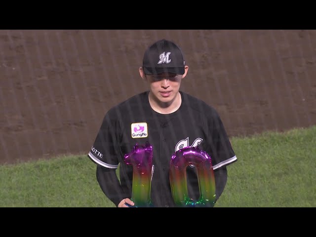 マリーンズ・佐々木朗希投手ヒーローインタビュー 10月1日 東北楽天ゴールデンイーグルス 対 千葉ロッテマリーンズ