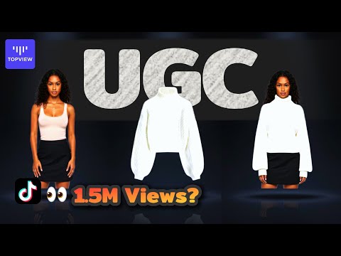 This AI Makes Viral TikTok UGC Ads from a Product Link | TopView AI