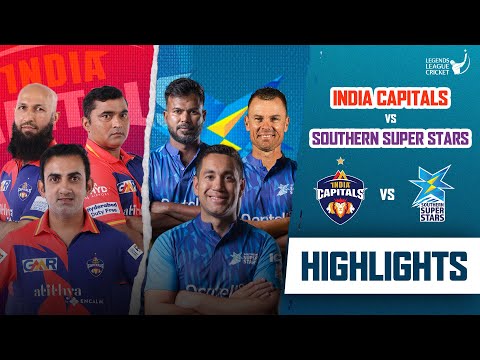 Match Highlights | India Capitals VS Southern Super Star | Legends League Cricket 2023 | Match 7
