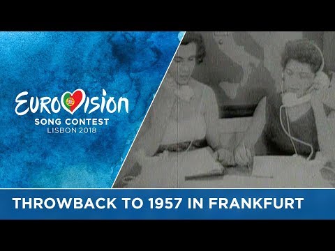 #ThrowbackThursday to 60 years ago: The 1957 Eurovision Song Contest in Frankfurt