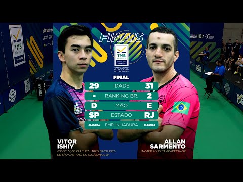 Vitor Ishiy x Allan Sarmento | FINAL | TMB Platinum - Campeonato Brasileiro - 2024