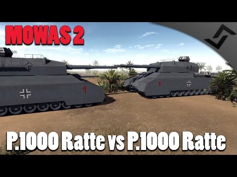 Men of War: Assault Squad 2 - P.1000 Ratte vs P.1000 Ratte