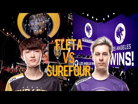 WHO´S BETTER WIDOW?. FLETA VS SUREFOUR. OWL All Star 2018 - Pacific vs Atlantic