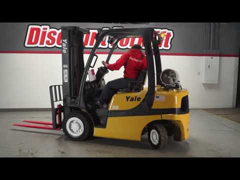 Yale GLP050VX 5,000lb LP (Propane) #306F - Forklift for Sale