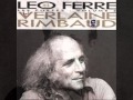 Os Poetas do Léo Ferré - Rimbaud - Chanson de la ...