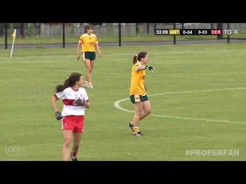 Antrim v Derry - TG4 All-Ireland Junior Championship - Round 1