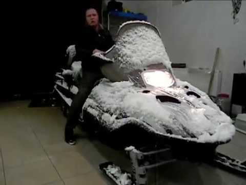 Ремонт замена РЕМНЯ ВАРИАТОРА снегохода Arctic Cat 660 2004г 2 варианта монтажа