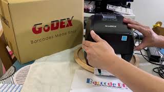 รีวิว สาธิต ทดสอบ Godex RT700i+ Barcode Printer เครื่องพิมพ์บาร์โค้ด รองรับการพิมพ์ Excel Database