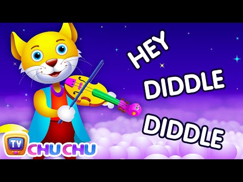 Hey Diddle Diddle Nursery Rhyme - ChaCha's Funny Dream