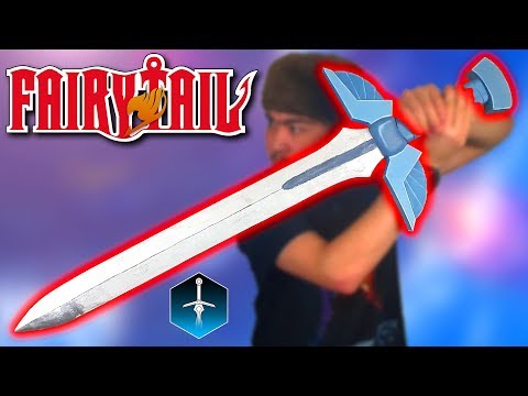 A Puntastic Cosplay Tutorial - Erza Scarlet's Sword; Fairy Tail